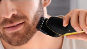 Accessoire tondeuse barbe clipsable avec 5 hauteurs de coupe