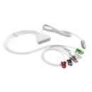 Patient Cable ECG 5 lead Grabber AAMI + SpO2, SPU Telemetry Lead Set