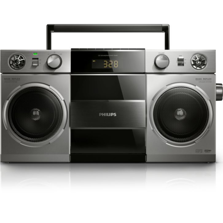 The retro boombox