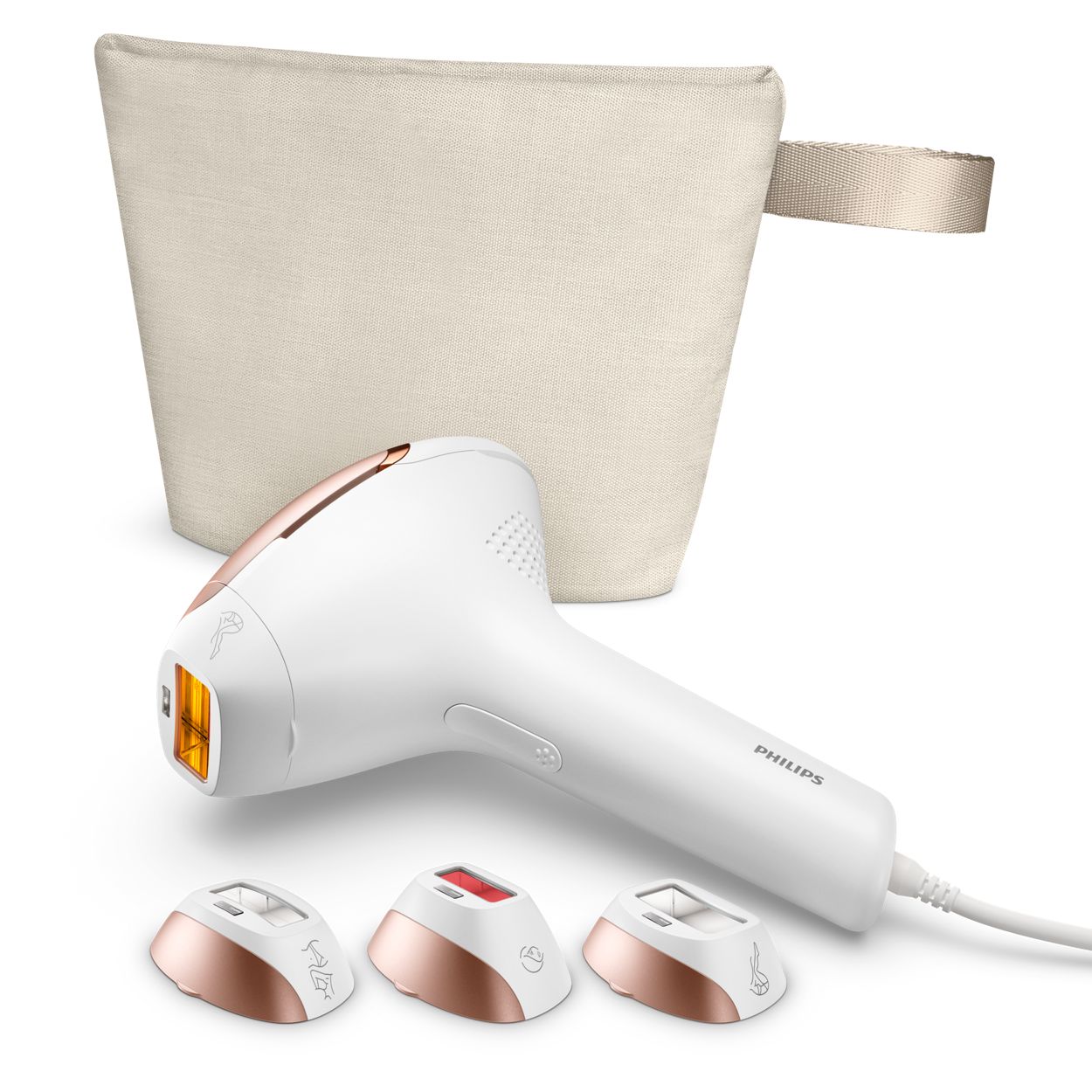 Lumea IPL 8000 Series IPL Hair removal device with SenseIQ BRI937