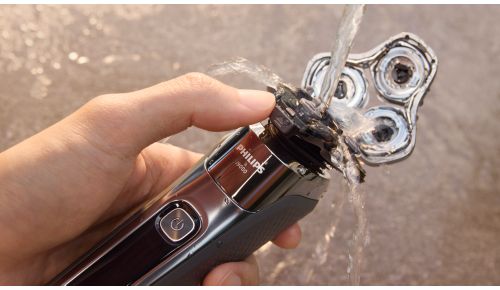 Se abre con un toque para una limpieza sencilla