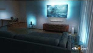 Kabelloses Philips Heimsystem mit DTS Play-Fi.