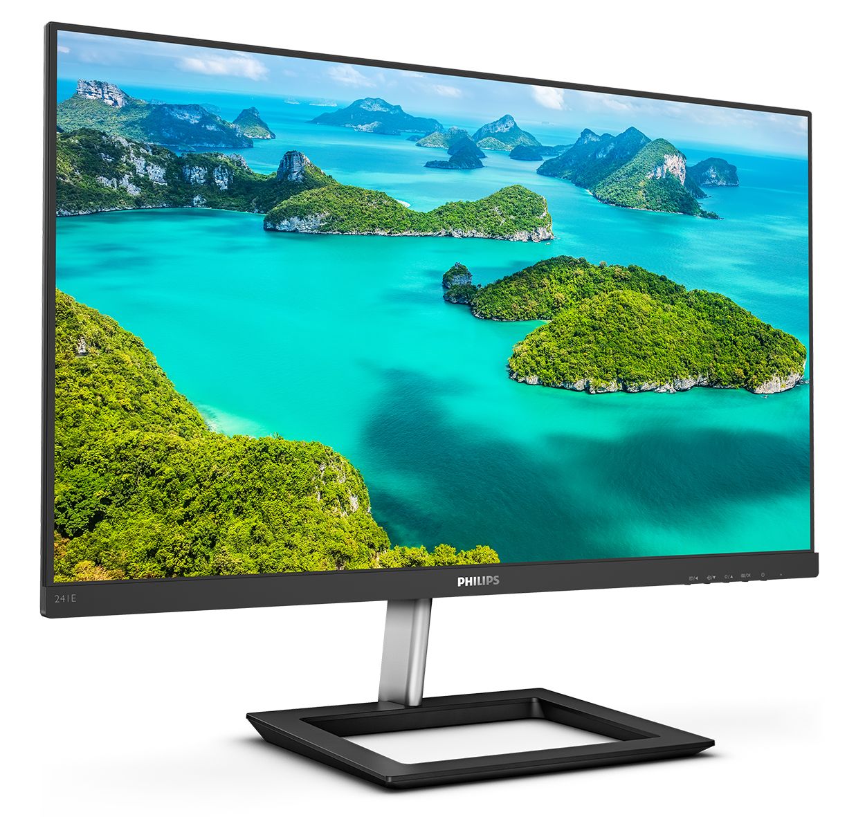 値下】Philips 246E 23.8 インチ モニター ディスプレイ - ディスプレイ