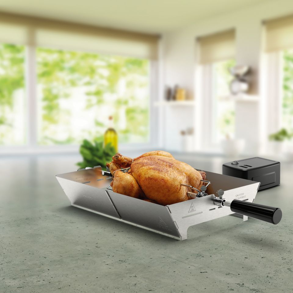 Avance Collection Stainless Steel Rotisserie Accessory HD6971/00