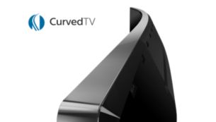 Vær utraditionel med Philips' Curved TV