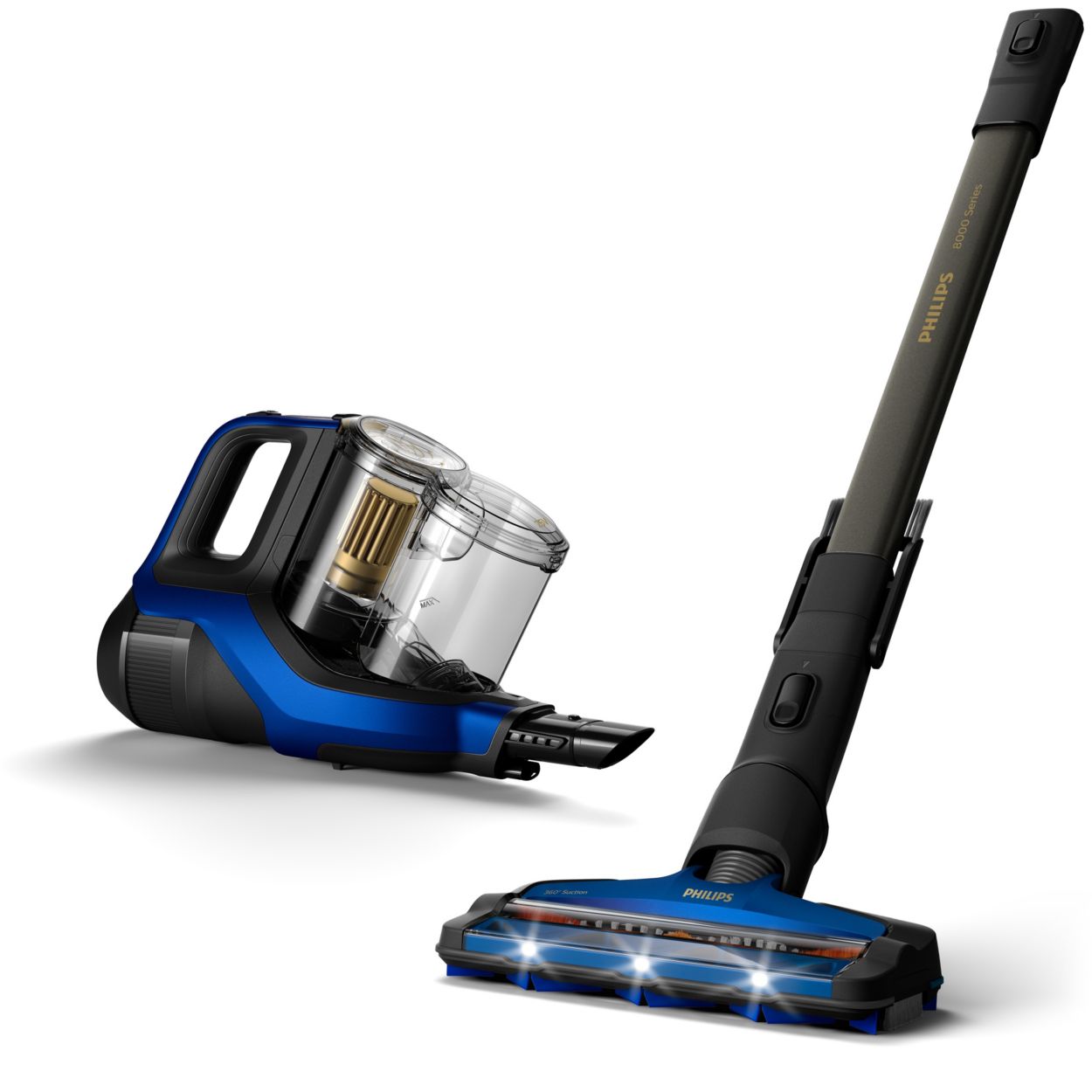 Dovenskab på den anden side, Motivering 8000 Series Cordless Stick vacuum cleaner XC8045/01R1 | Philips