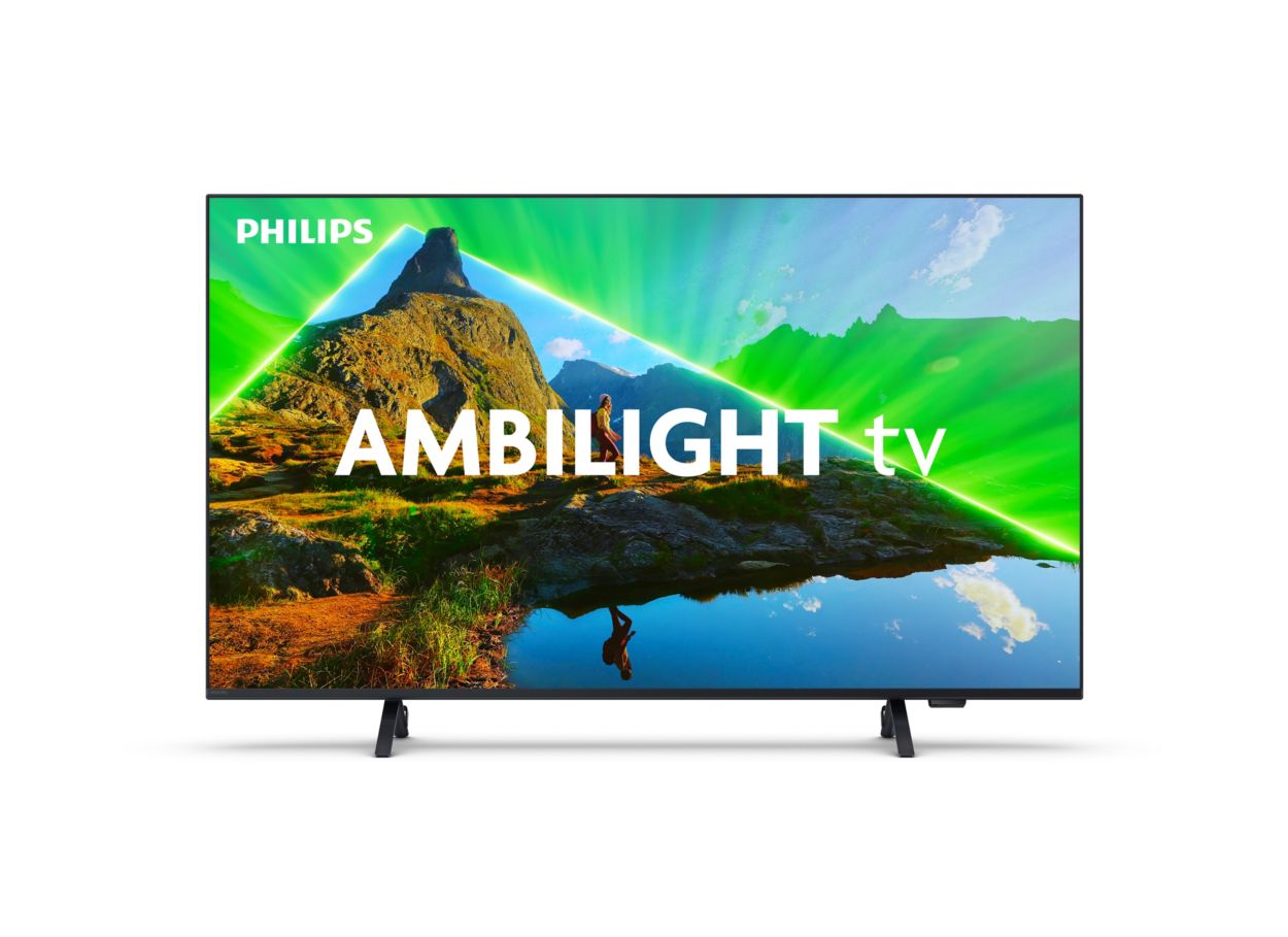 Televízor s funkciou Ambilight a rozlíšením 4K