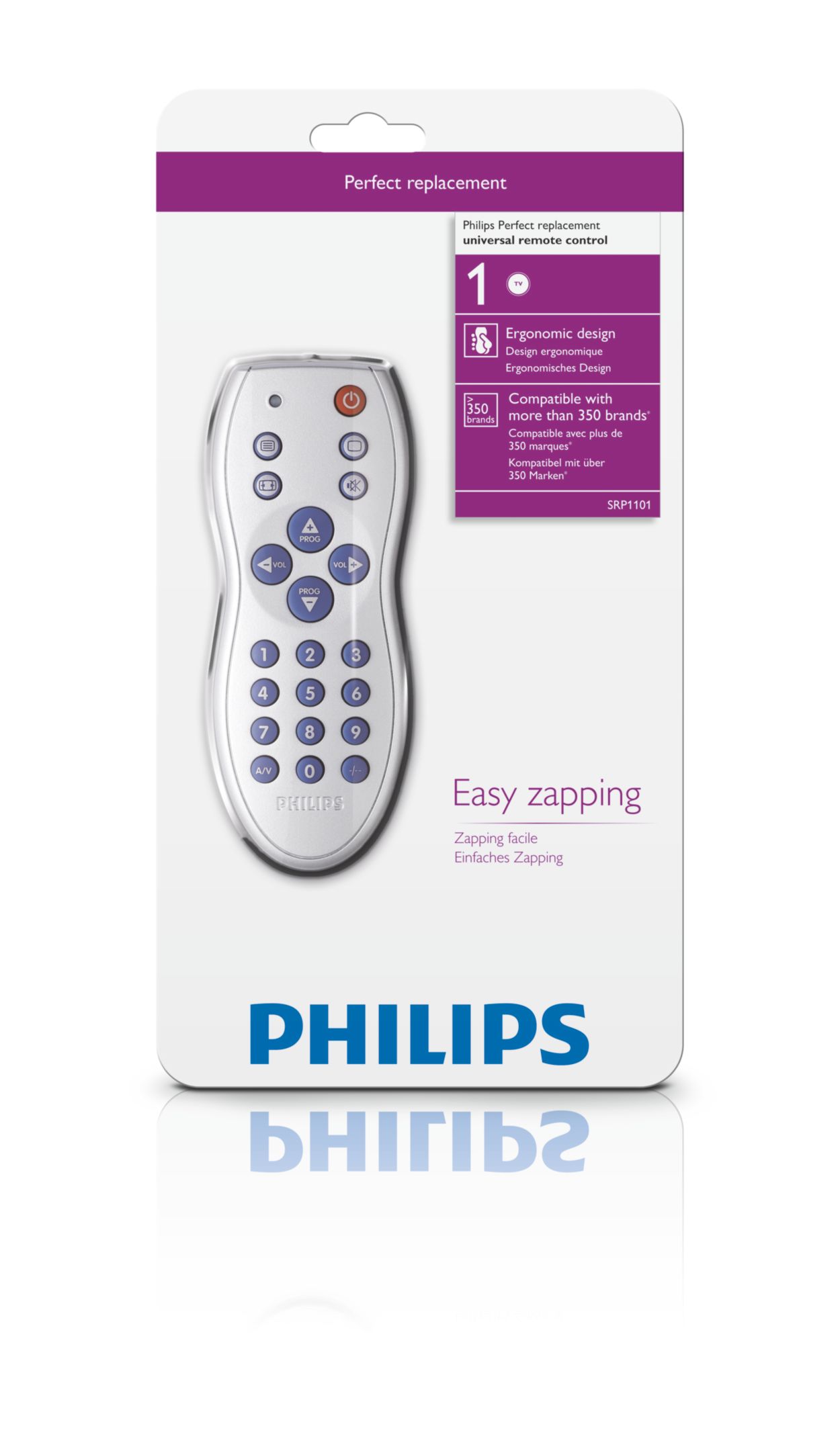 Mando television Philips SRP^1101-10 - Recambios Resan
