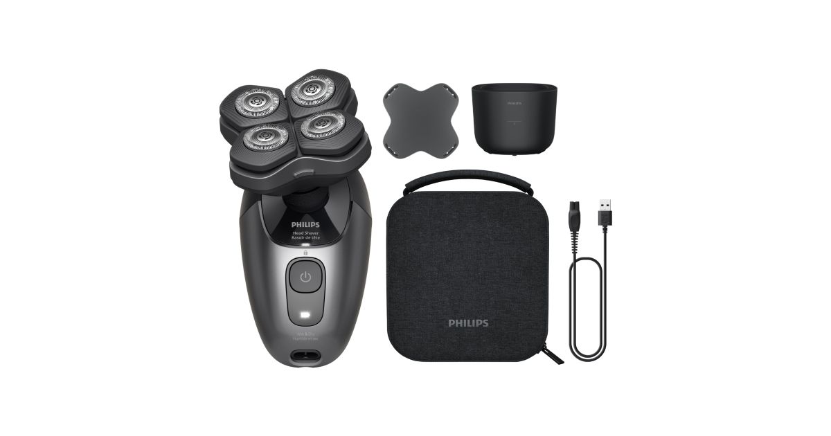 Head Shaver Pro 7000 Series Advanced Shaver with 90 min runtime