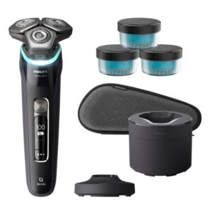 Shaver series 9000 SkinIQ elektr. scheerapparaat SkinIQ voor nat/droog