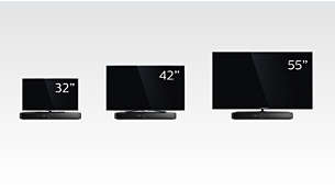 La combinación perfecta para tu televisor, solo tienes que colocarlo encima