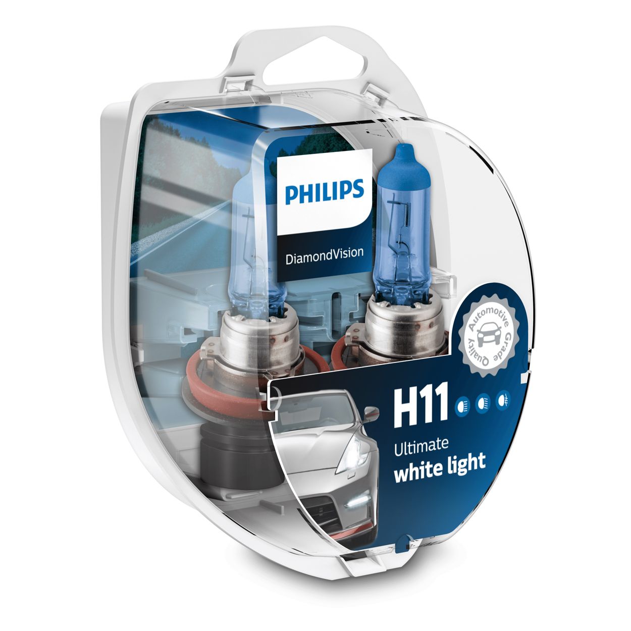 Kit 2 Lampara H7 Philips Blue Vision 12v 55w