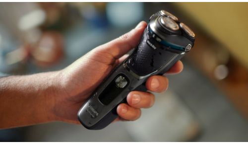 Mango antideslizante para un afeitado seguro