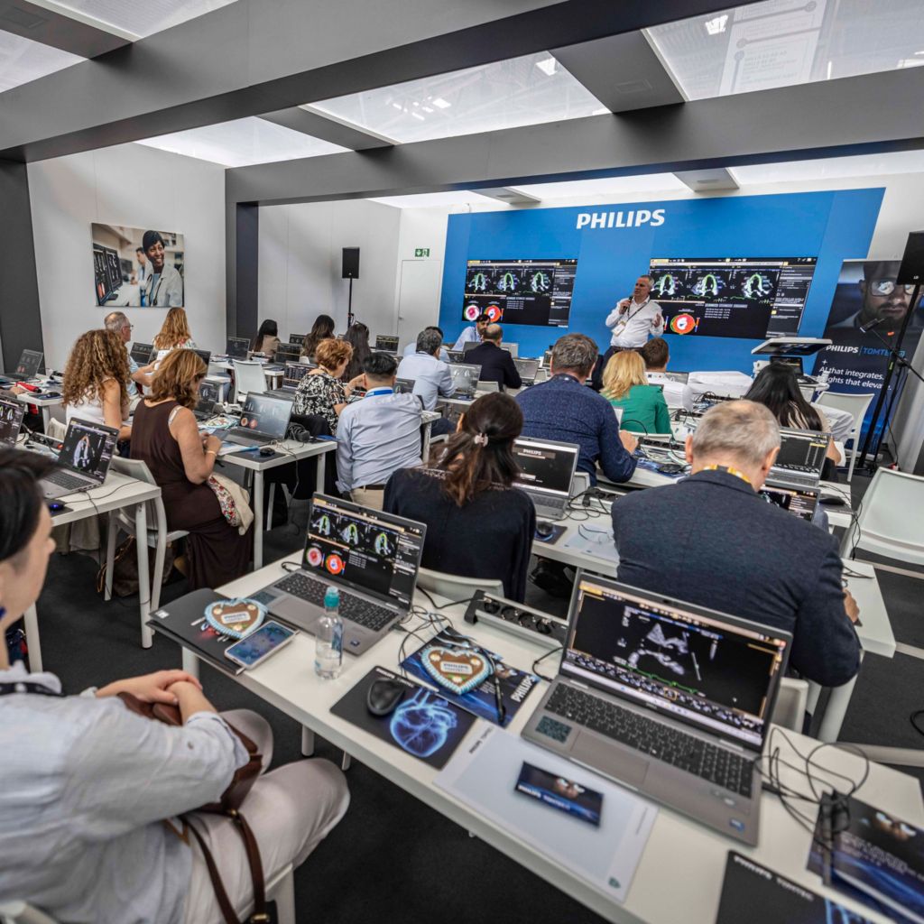  ESC 2026 tutorial room with attendees watching speaker