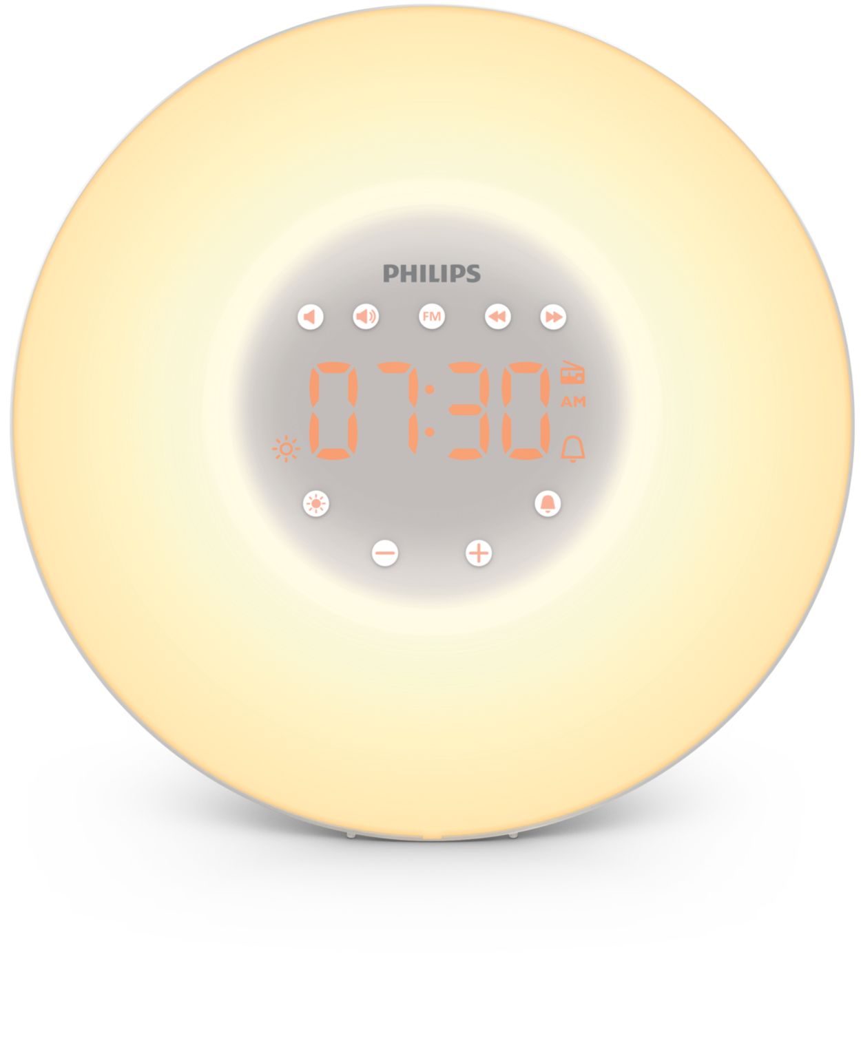 Philips Réveil Lumière Wake Up Light HF3505/01 Jaune