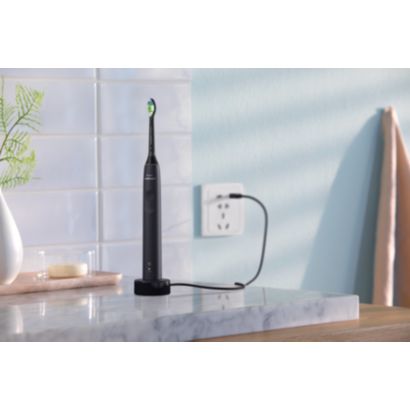 Goodbye manual toothbrush. Hello Sonic technology.