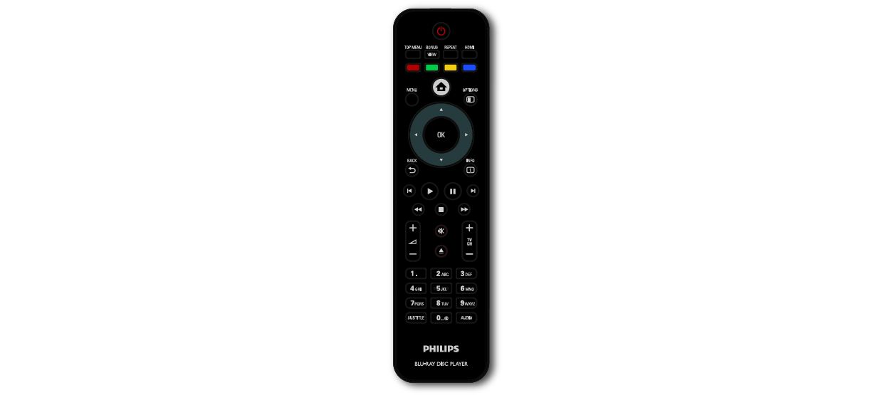 Télécommande Philips Pour Lecteur Blu-ray – Occasion En Bon État