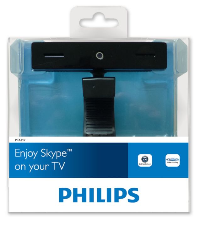 Philips TV 2012: Skype-Kamera PTA317/00