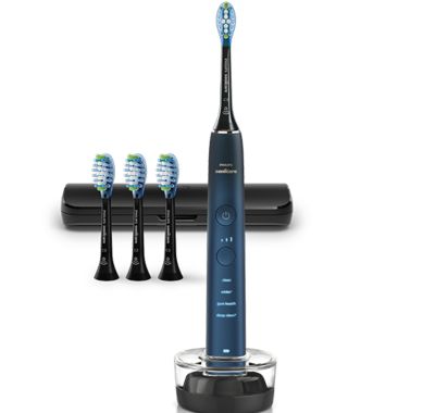 DiamondClean 9000 Wiederaufladbare Zahnbürste HX9911/89 | Sonicare