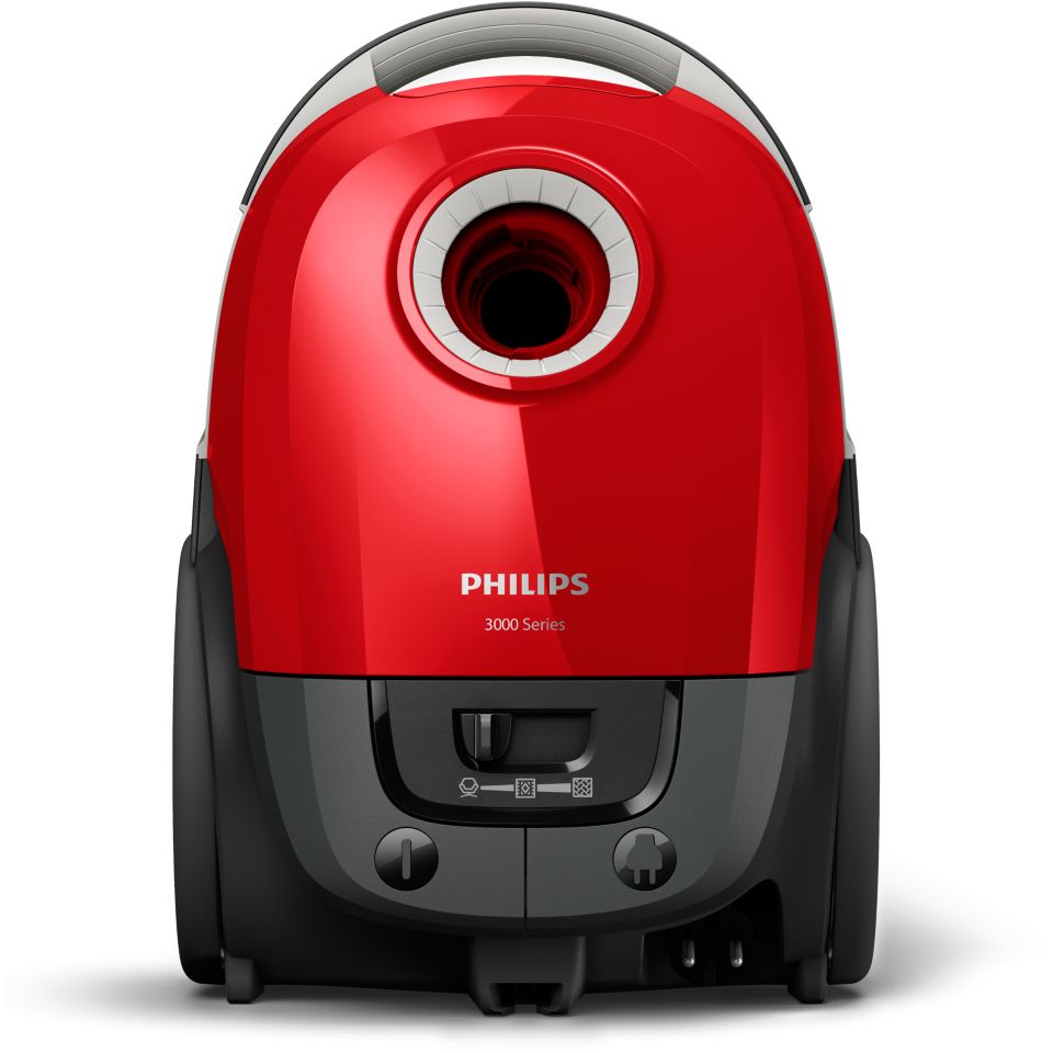Philips 3000 series Aspirateur avec sac, aspiration de la poussière à 99,9  %*, 900 W