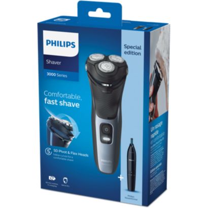 Clean shave, more comfort