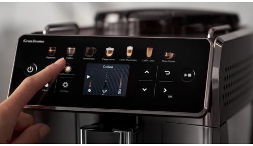 Cu CoffeeEqualizer™, personalizati pana la 5 setari de preparare a cafelei