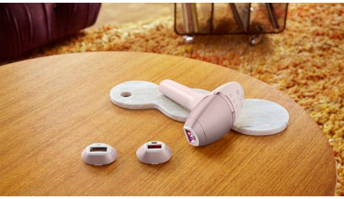 Volledige oplossing voor gezicht en lichaam met 3 slimme opzetstukken