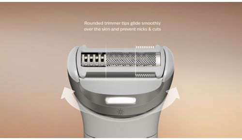 Elimina el vello de tan solo 0,2 mm para que disfrutes de un afeitado suave y apurado.