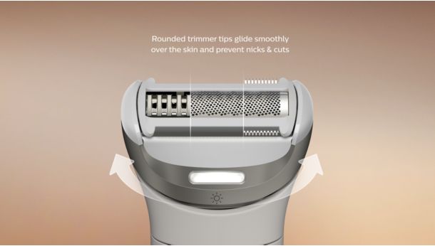 Eemaldab kuni 0,2 mm pikkused karvad õrna ja puhta raseerimistulemuse jaoks