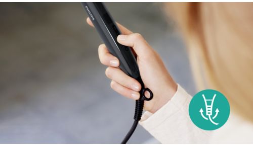 Swivel cord to prevent tangled wires