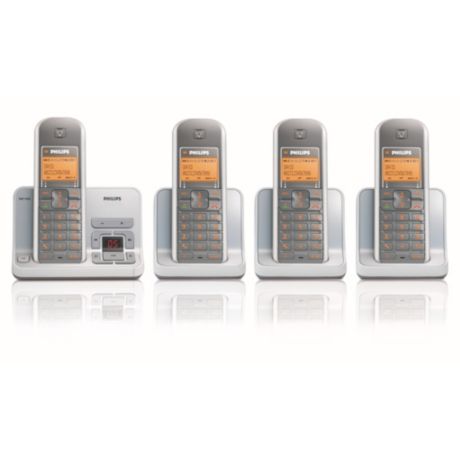SE4354S/05  Cordless phone answer machine