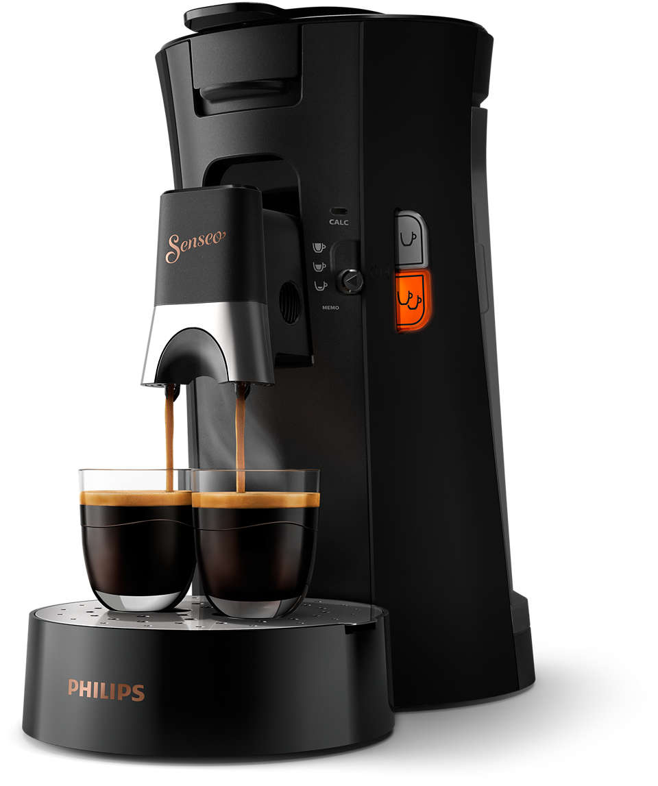 Aardrijkskunde Abstractie vertrekken SENSEO® Select Koffiepadmachine CSA240/60 | Philips