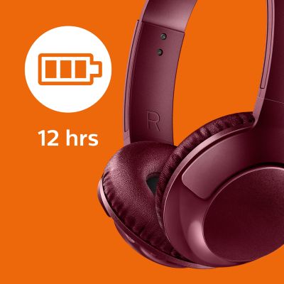 Rechargeable battery offers up to 12 hours of playtime