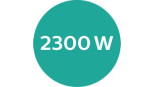 Moteur DC et 2 300 W de puissance
