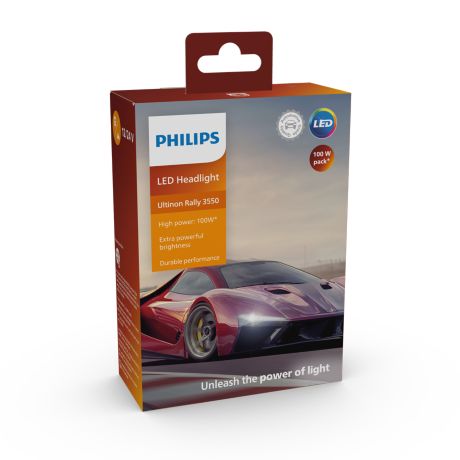 LUM11362U3550X2/10 Ultinon Rally 3550 High-power car headlight bulb
