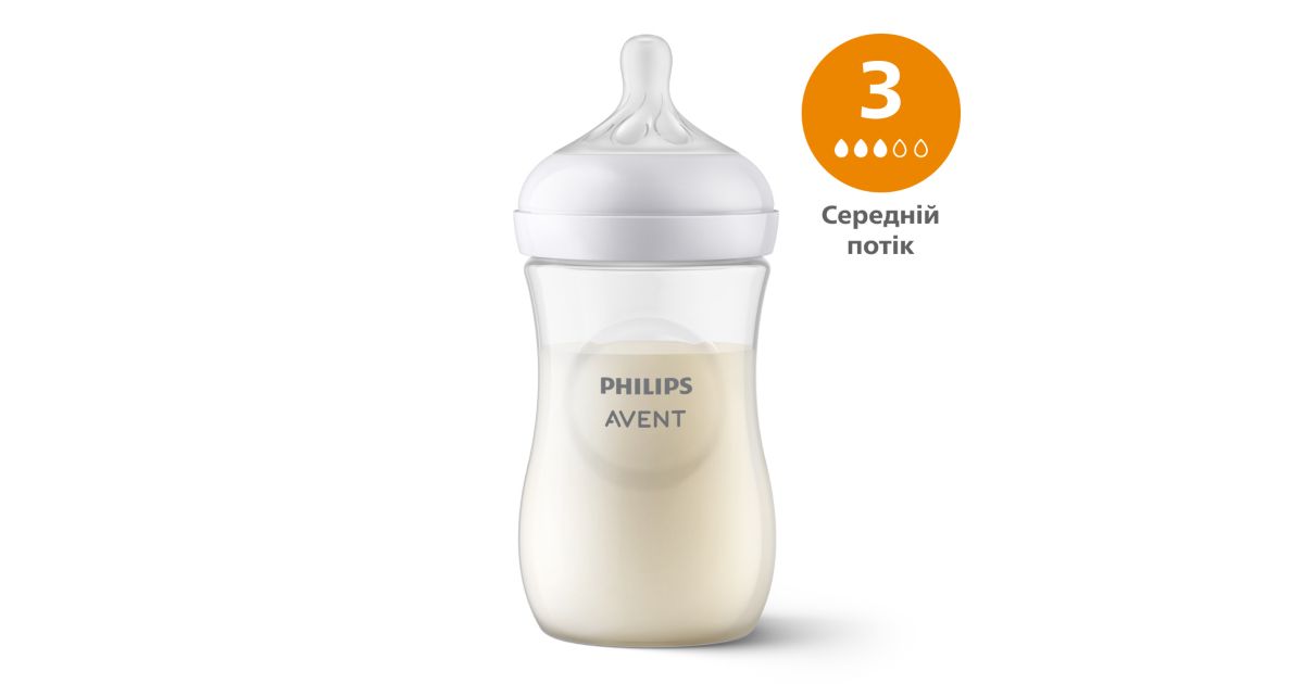 Avent Natural Response Дитяча пляшечка Natural Природний Потік