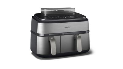 Philips Steam Airfryer 5000 Series Dual Basket NA555/00 – Produktbild