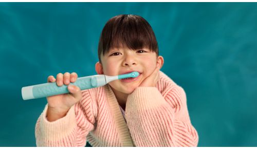 Sound guides your child's brushing