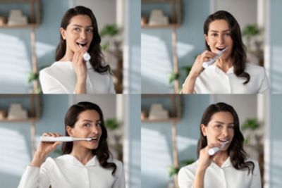 Optimize your brushing with SmarTimer and QuadPacer