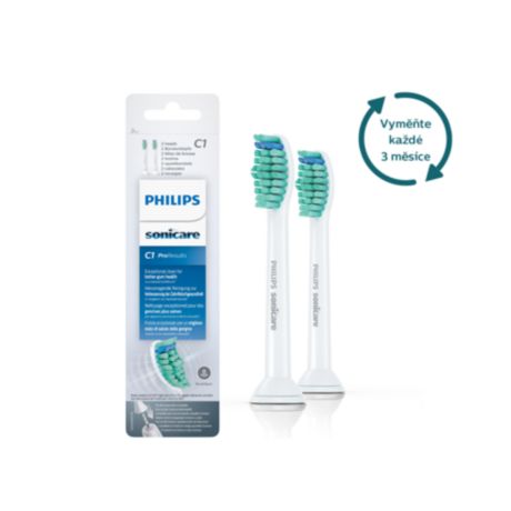 HX6012/07 Philips Sonicare ProResults Hlavice sonického kartáčku standardní velikost 2 ks