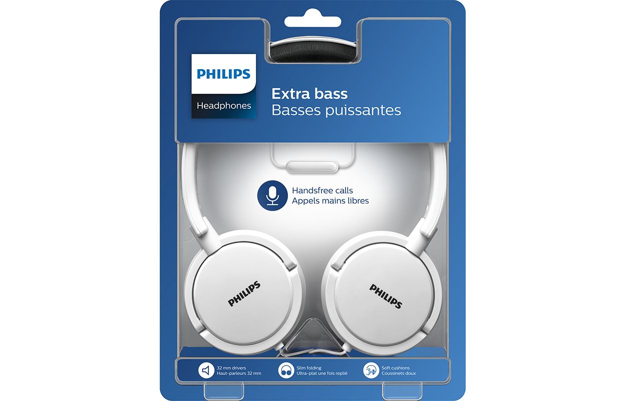 Auriculares Philips SHL310WT Blanco [SHL3105WT]