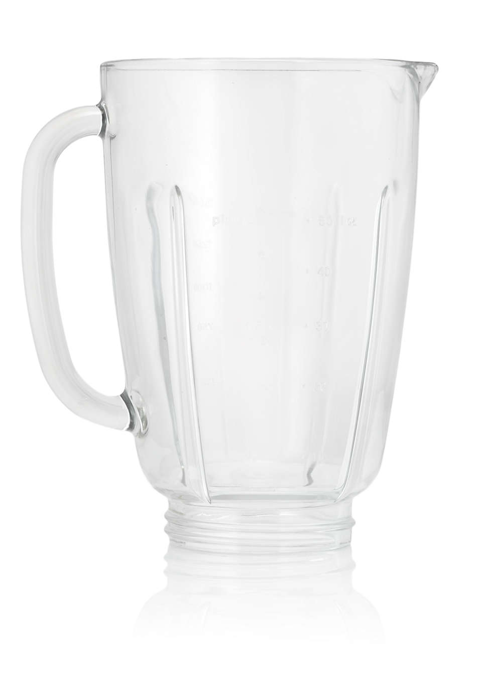 Glass beaker for blender