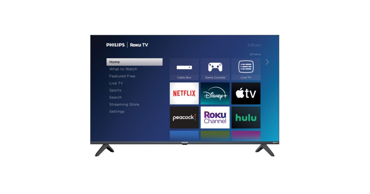 Roku 4000 series LED-LCD TV 43PFL4775/F7 | Philips