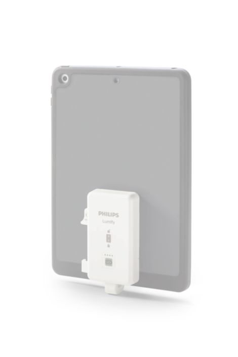 Lumify for iOS Von Philips entworfene Hülle für iPad 9,7 Zoll (24,6 cm)