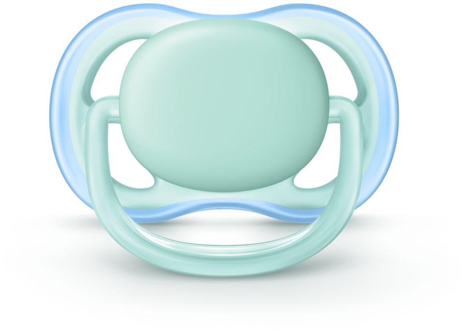 A light, breathable pacifier