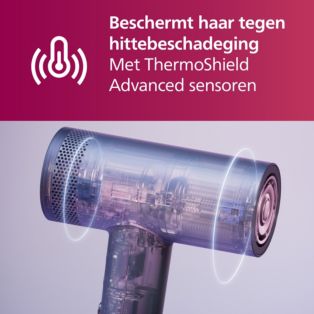 Hair Dryer 8000 Series Föhn met ThermoShield Advanced