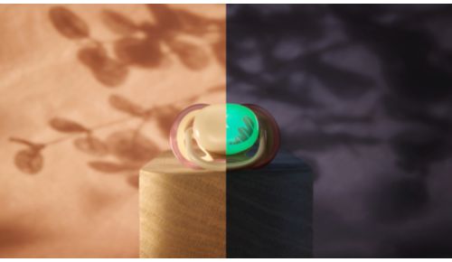 Glow-in-the-dark version to find in the night