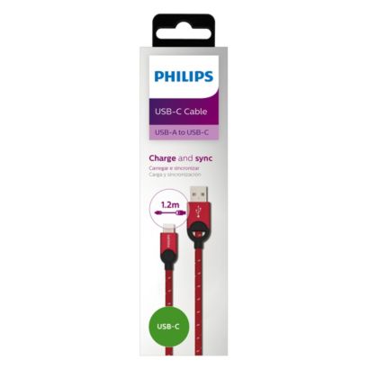 Cabo de 1,2 m do USB A para C