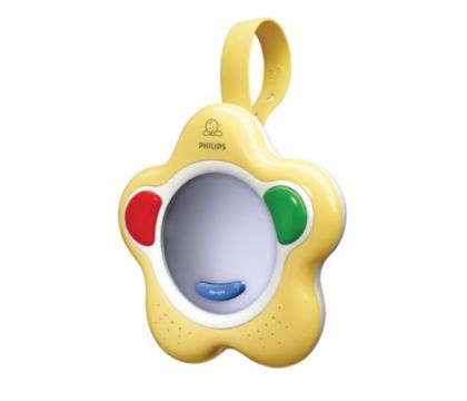 Encourages baby's first sounds and words