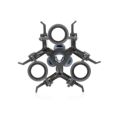 Frame for shaving head components